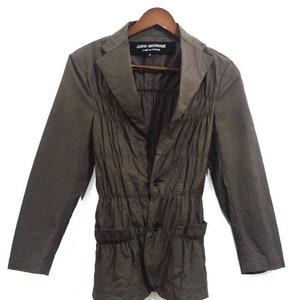 Vintage Minimalist Ad05 Junya Watanabe X Comme Des Garcons Iconic Jacket Olive Colour
