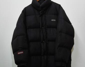 Jaqueta vintage para atividades ao ar livre masculina, preta, tamanho grande