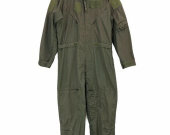 Vintage 80’s COVERALL Flyers Men Summer Type CWU-27/P Type 1 Class 1 Design Military Fashion Design