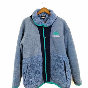 Vintage CANTERBURY Of NEW ZEALAND Fleece Jacket Nice Design