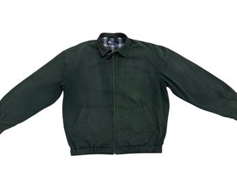 Vintage 90’s POLO RALPH LAUREN Harington Jacket Desing 90’s Fashion Design Sun Faded