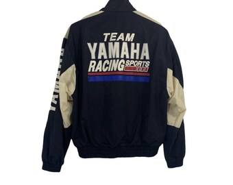 Yamaha Vintage Bomber Jacket Size L - Etsy