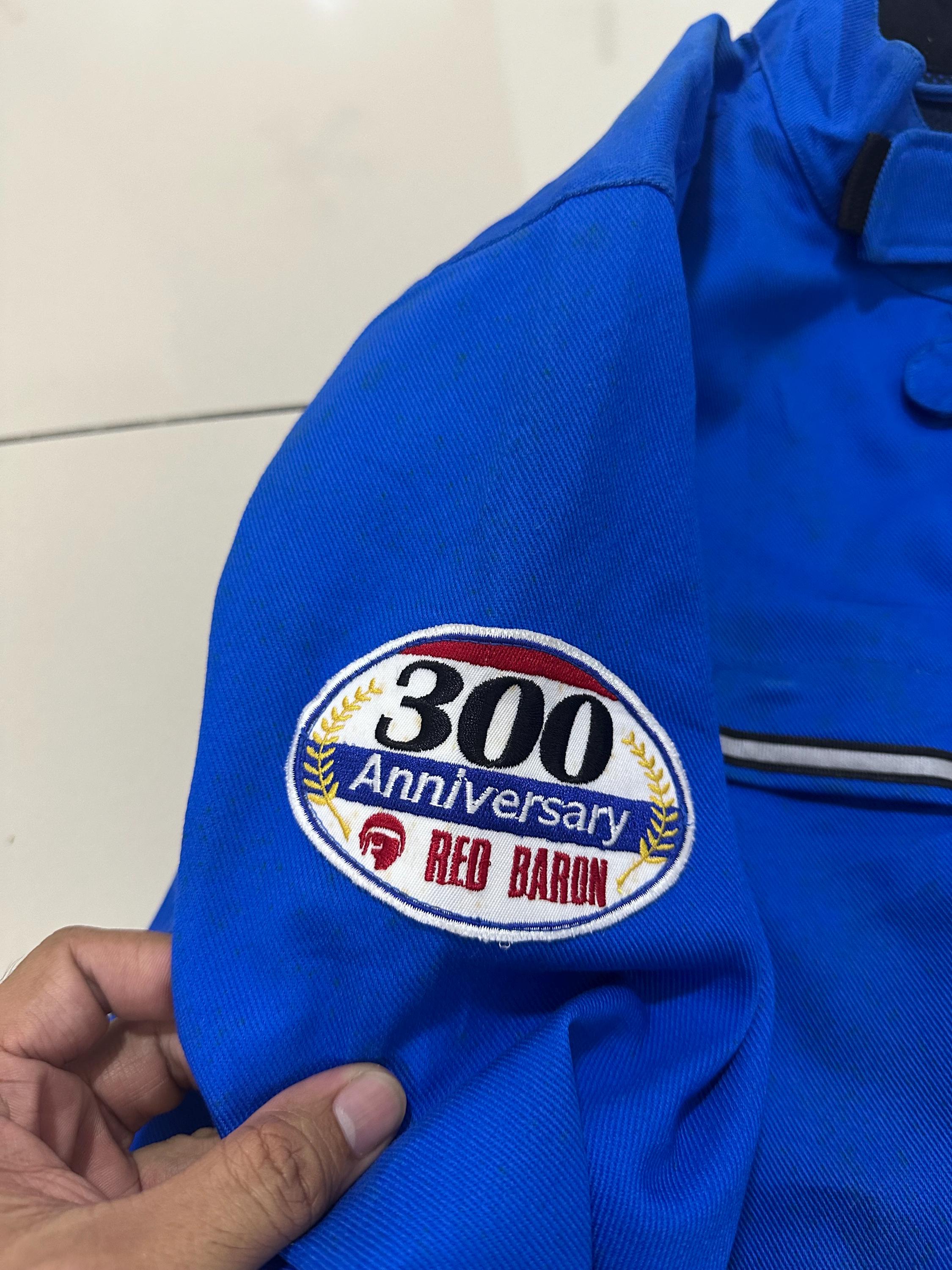 Vintage Red Baron Embroidered Anniversary Jacket - ELF 300 - Etsy