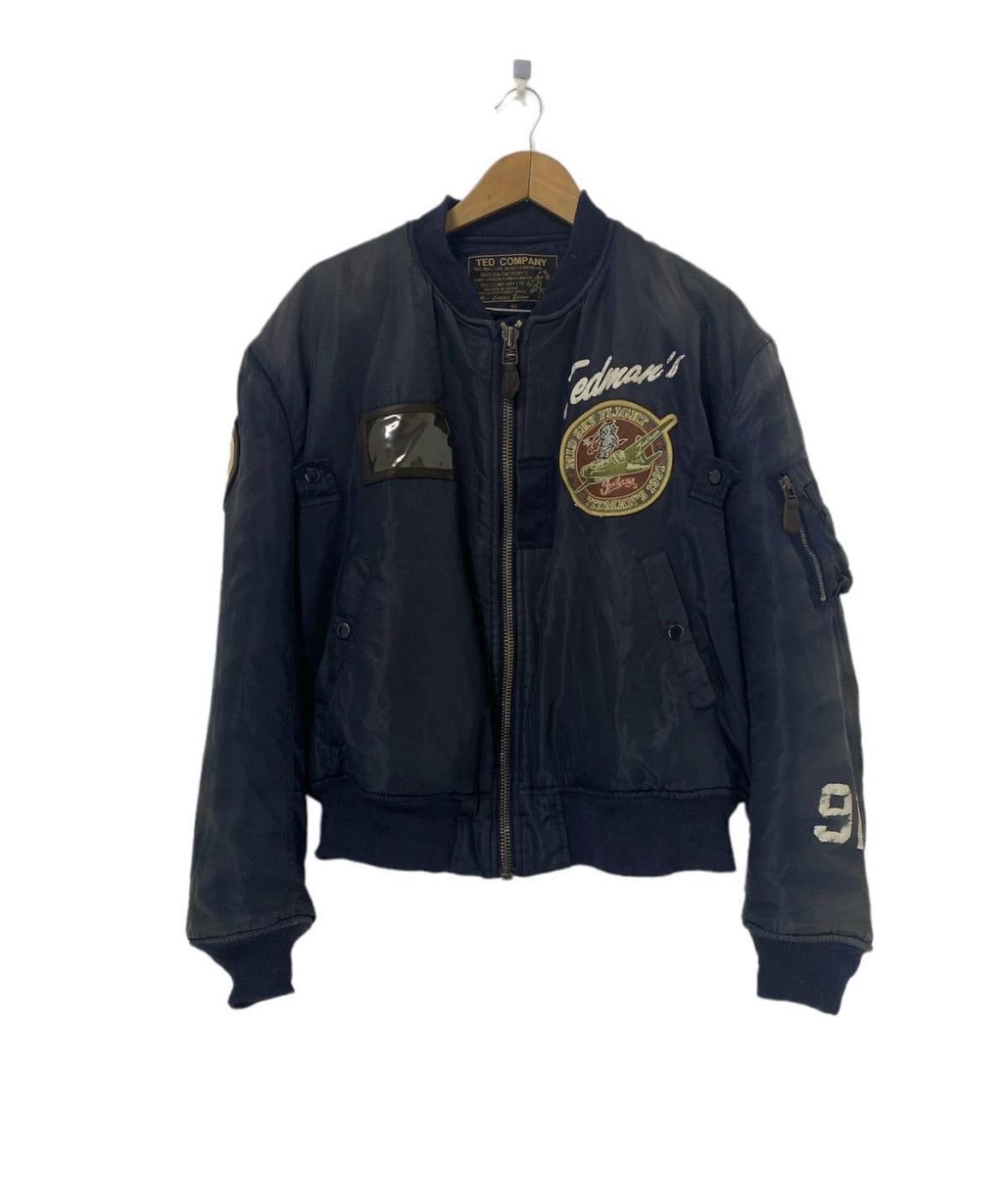 Vintage 91's TED COMPANY MA-1 Flight Jscket Limited Edition Design