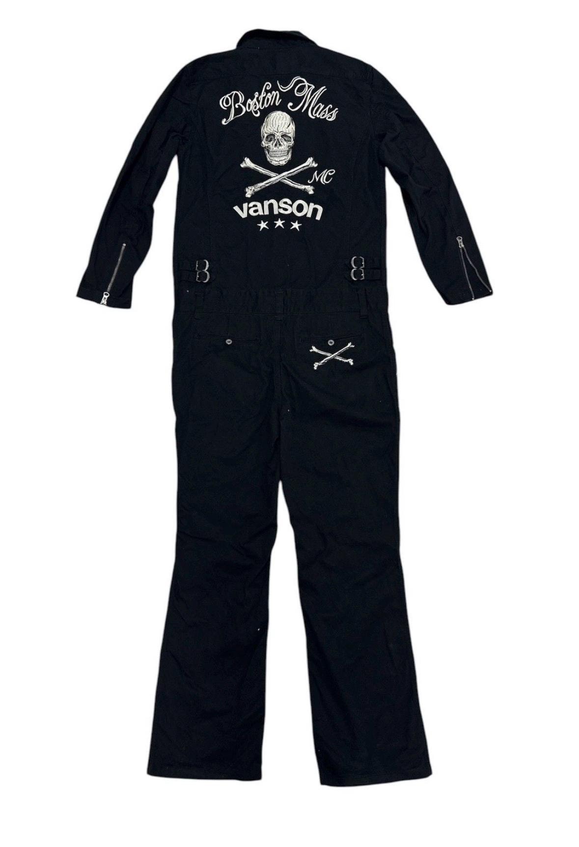 vanson leathers 黒いオーバーオール Vanson - Etsy 日本