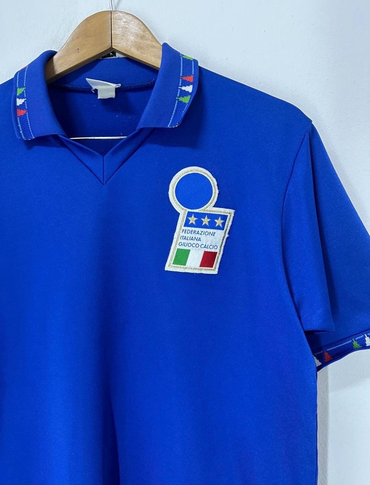 Vintage 1994 Italy Jersey Home Diadora Sponsor - Etsy