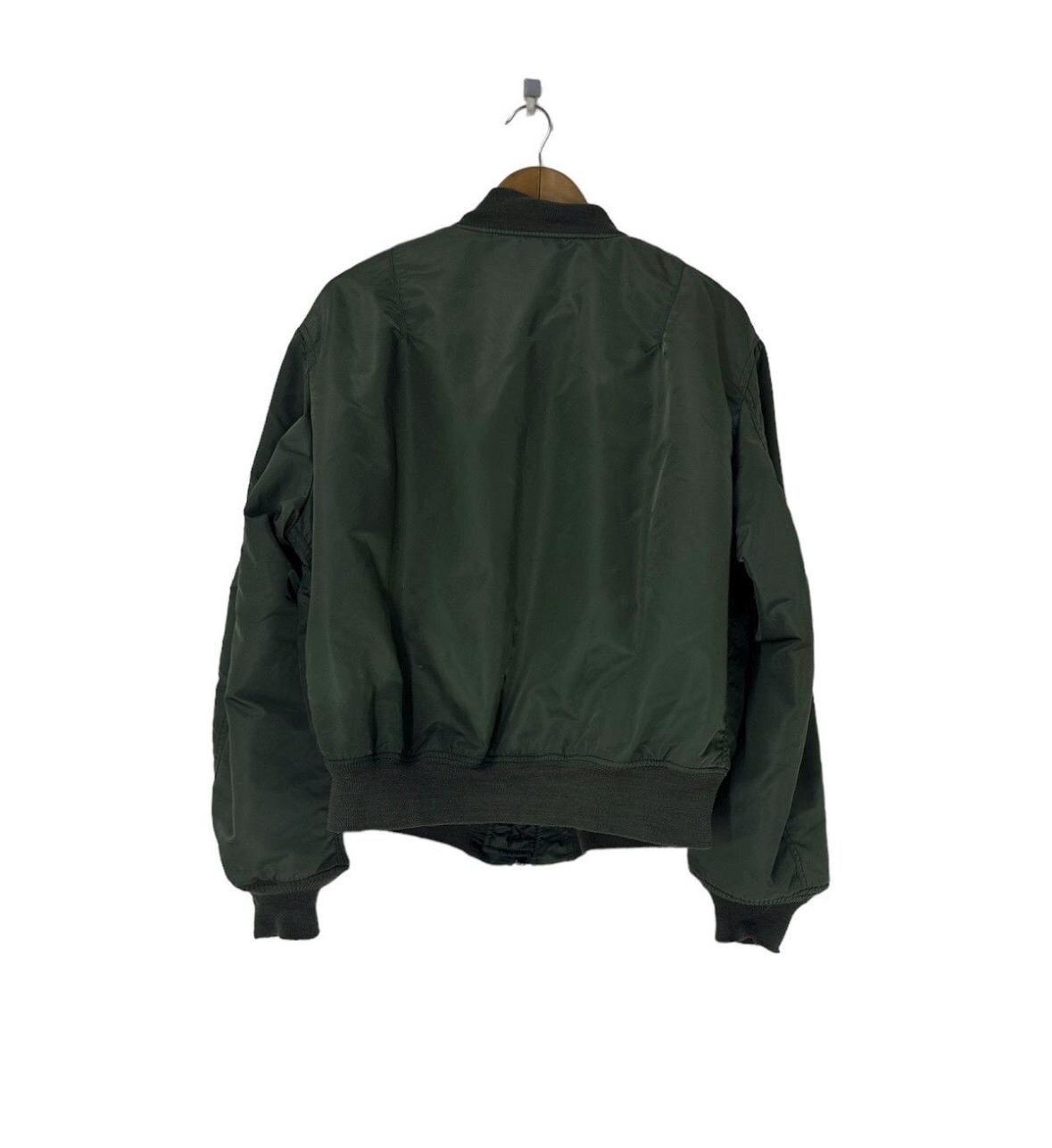 Vintage 90's ALPHA INDUSTRIES MA-1 Flight Jacket Bomber Jacket