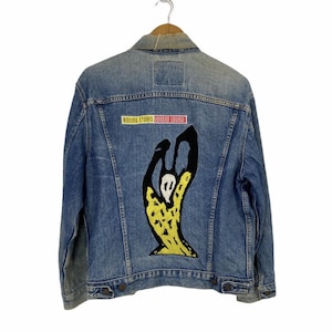 90s Levis × Rolling Stones Voodoo Lounge Vintage 90s Levis X Rolling Stones Denim Jacket - Voodoo