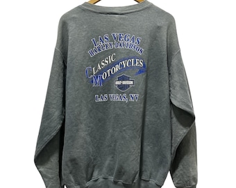 Sudadera vintage Harley Davidson Las Vegas 2002HD