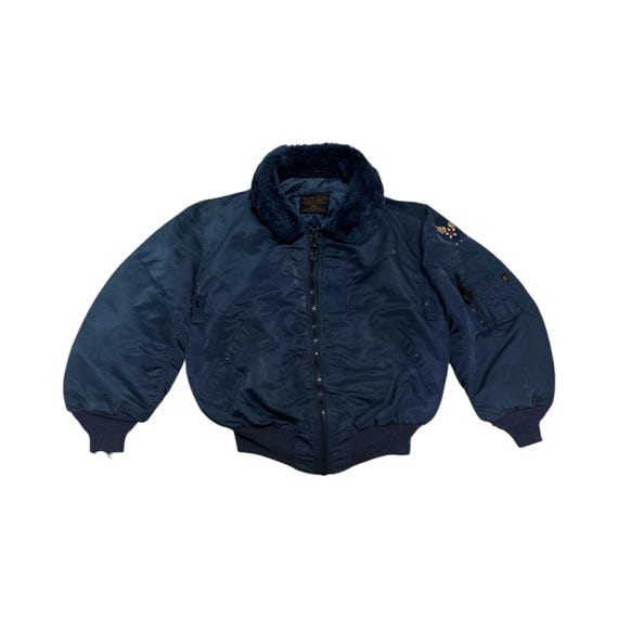 Vintage 90's Alpha Industries Flight Jacket Type B-15C Design