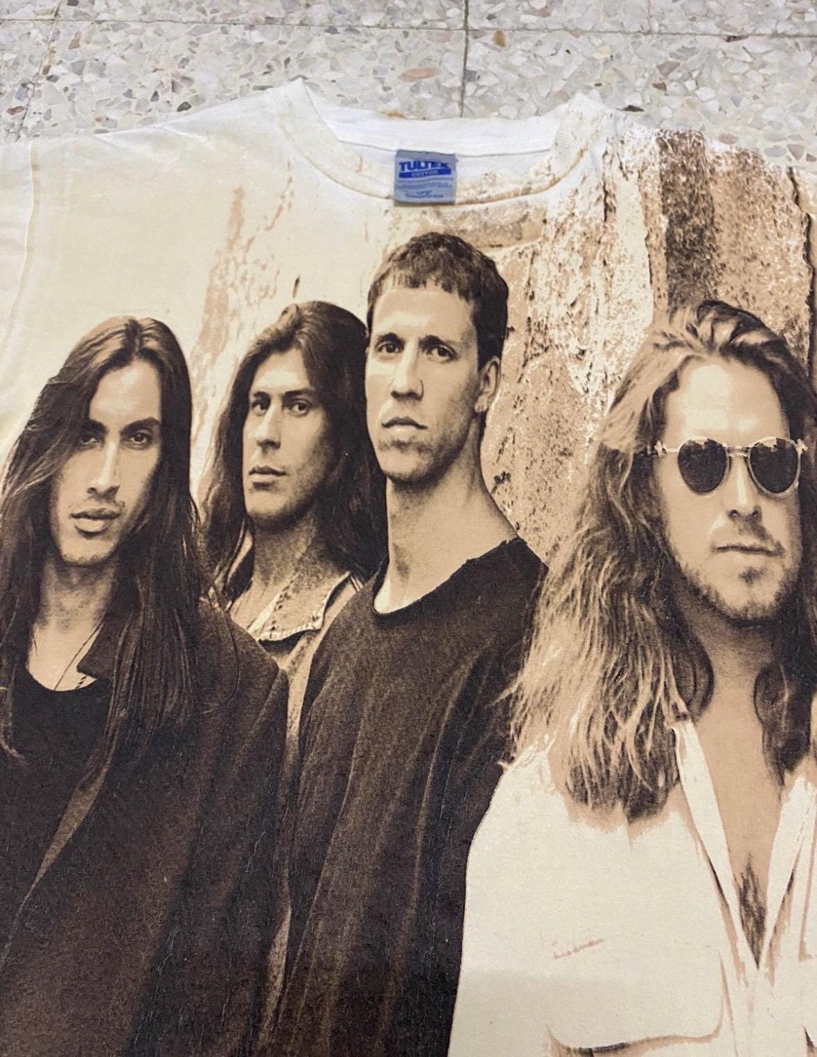 Vintage 1995 EXTREME PUNCHLINE Japan Tour Shirt Band Tee Full