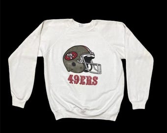 Diseño de sudadera vintage de los San Francisco 49ERS de los años 90