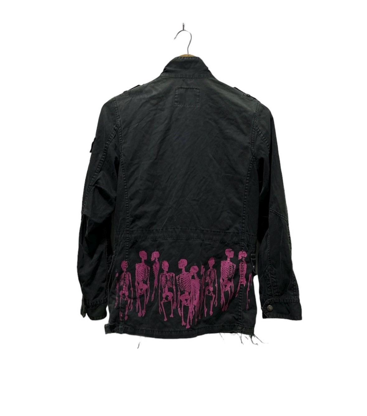 Vintage 90's Hysteric Glamour Jacket Too Fucker to Dunk Skeleton