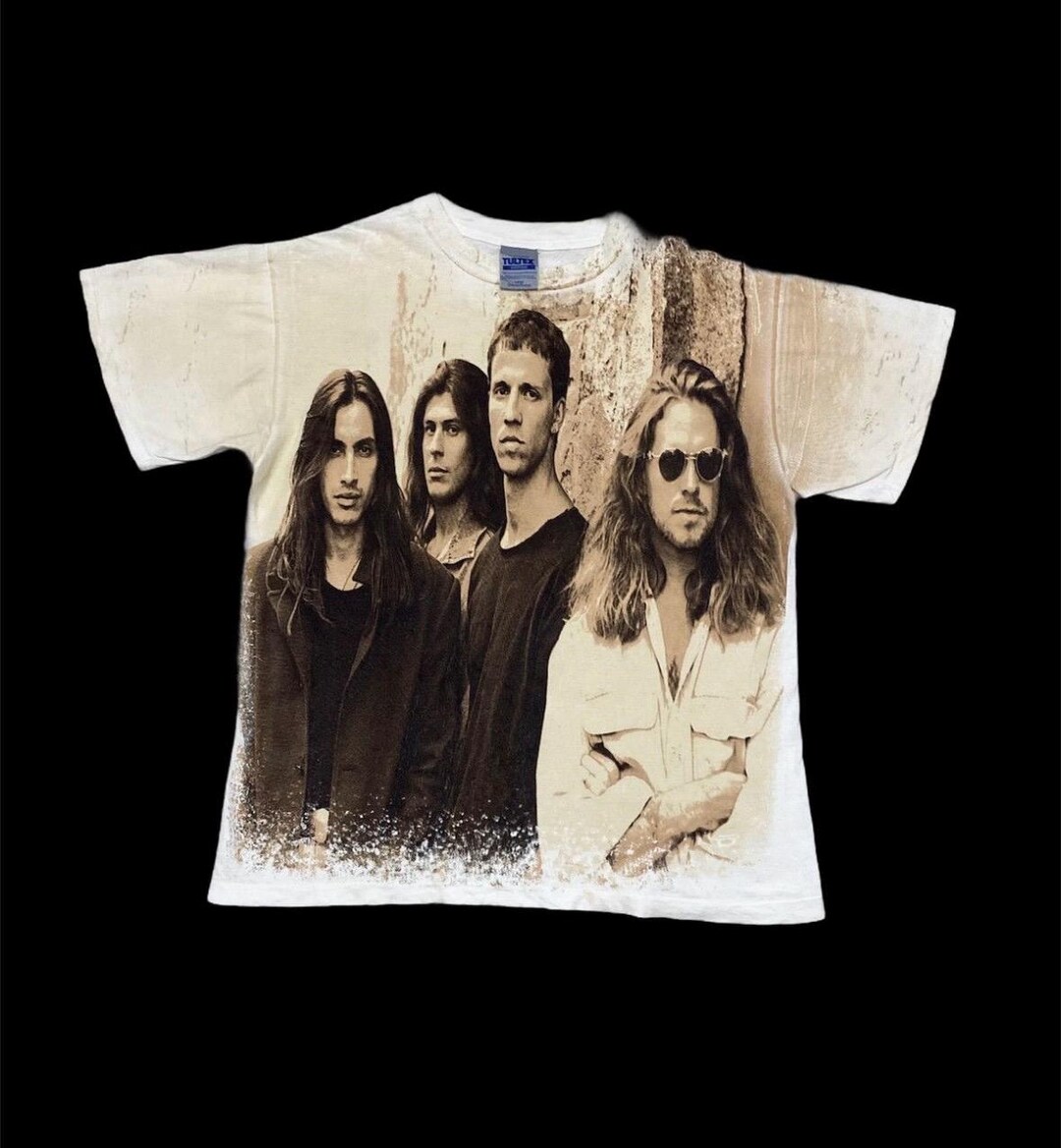 Vintage 1995 EXTREME PUNCHLINE Japan Tour Shirt Band Tee Full