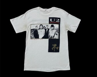 Vintage 1993 U2-zooropa Zoo TV T-shirt Irish Alternative Rock Post