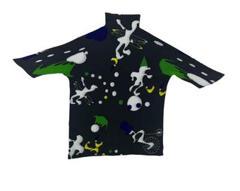 ISSEY MIYAKE FETE プリーツ イッセイミヤケ アーカイブ ISSEY MIYAKE FETE multi print pleated top - Etsy 日本