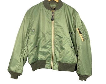 Vintage AVIREX FLIGHT Jacket USAF Ma-1 Jacket Military fashion