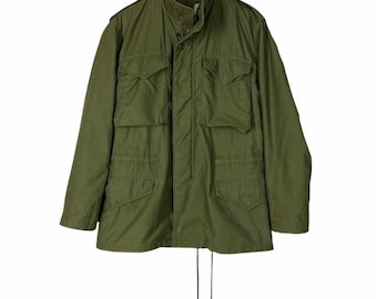 Vintage M65 Field Coat: 80s Alpha Industries Military Issue (XS