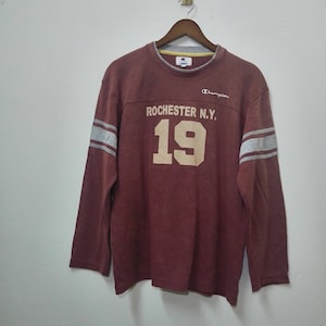 Vintage CHAMPION Shirt Long Sleeve Nice Design
