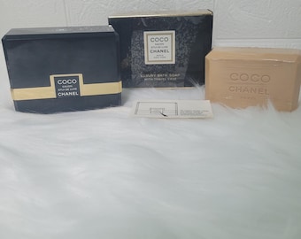 Chanel Coco Luxury Bath Soap with Travel Case, 142g/5 fl.oz, Vintage Rare