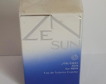 Shiseido Zen Sun Eau De Toilette for Men (new in Box) - Etsy