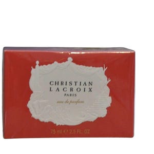 Christian Lacroix Paris Eau De Parfum for Women 75ml/2.5 fl.oz New & Sealed