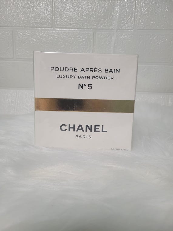 Vintage Chanel No 5 Luxury Bath Powder (new Sealed) - Etsy