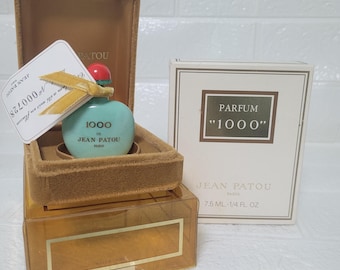 Jean Patou 1000 pure perfume for Women 7,5 ml/0.25 fl.oz sealed. vintage