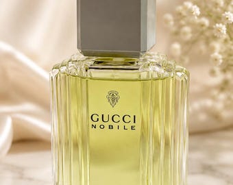 Vintage Gucci Nobile Eau de Toilette 60ml – Rare Discontinued Gucci Men’s Cologne – Made in Germany – Collectible Vintage Perfume