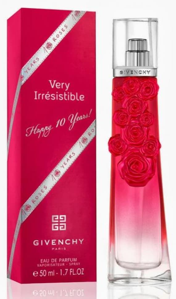 Givenchy Very Irresistible Happy 10 Years! 50ml Eau De Parfum for
