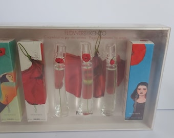 Kenzo Flower Miniature Set 3 x 4ml Eau De Toilette for Women