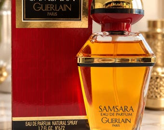 Guerlain Samsara Eau De Parfum para mujer 50 ml/1,7 fl.oz. ¡Muy raro, descatalogado!