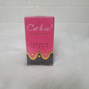 C&#39;EST LA VIE By Christian Lacroix eau de Toilette for women 50ml / 1.7 fl.oz rare discontinued