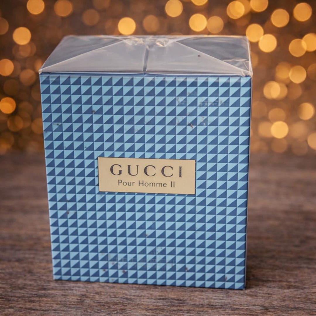 Gucci II Pour Homme Eau De Toilette 100ml, New in Box, Rare