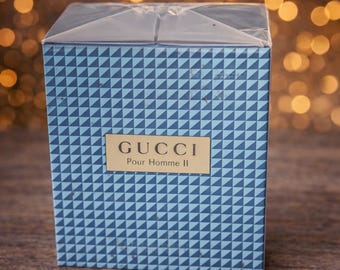 Gucci II Pour Homme Eau De Toilette 100ml, New in Box, Rare Discontinued