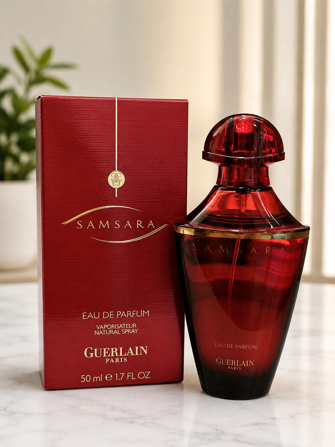 香水(女性用) Guerlain Samsara Eau de Parfum 50ml Guerlain Samsara Eau De Parfum for Women 50ml/1.7 Fl.oz. Very Rare