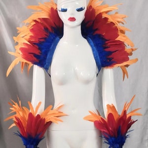 Feather Costume/Carnival Rave Costume