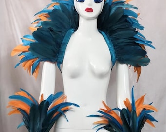 Feather Costume/Carnival Rave Costume