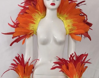 Feather Costume/Carnival Rave Costume