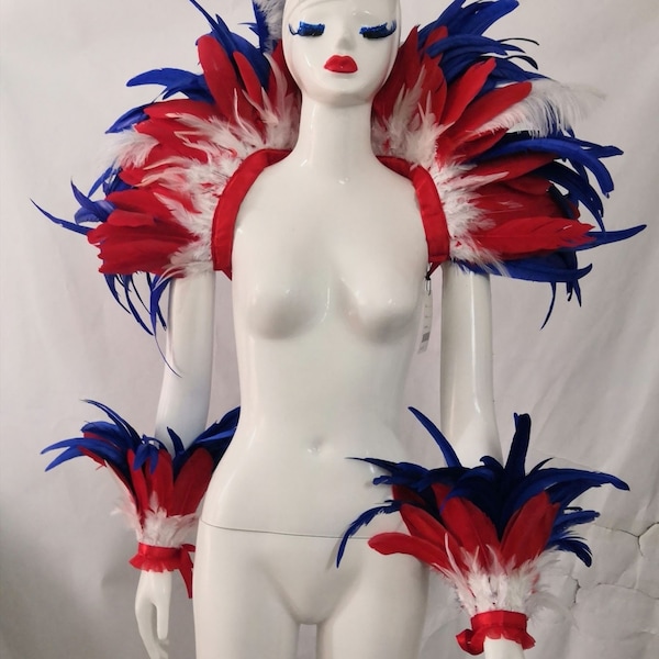 Feather Costume/Carnival Rave Costume