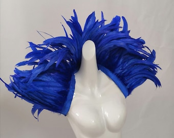 Showgirl Feather Shawl Carnival Feather Scarf Stage Show Feather Wrap