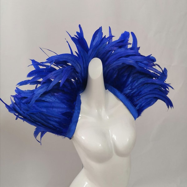 Showgirl Feather Shawl Carnival Feather Scarf Stage Show Feather Wrap
