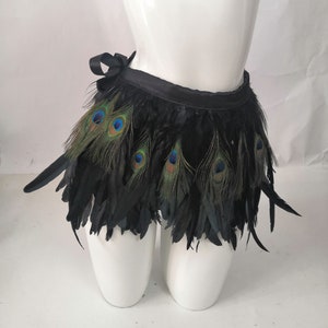 Rok dansen riem carnaval veren riem rok podium show veren rok festival burleske riem rok cosplay riem rok pauwenrok