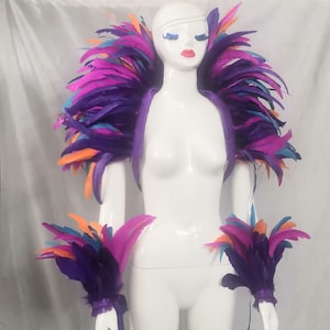 Feather Costume/Carnival Rave Costume