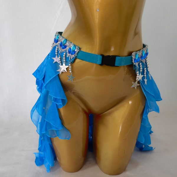 Carnaval Trail Belt / Stage Show Belt Rok / Festival Burlesque Belt Rok / Cosplay Belt Rok