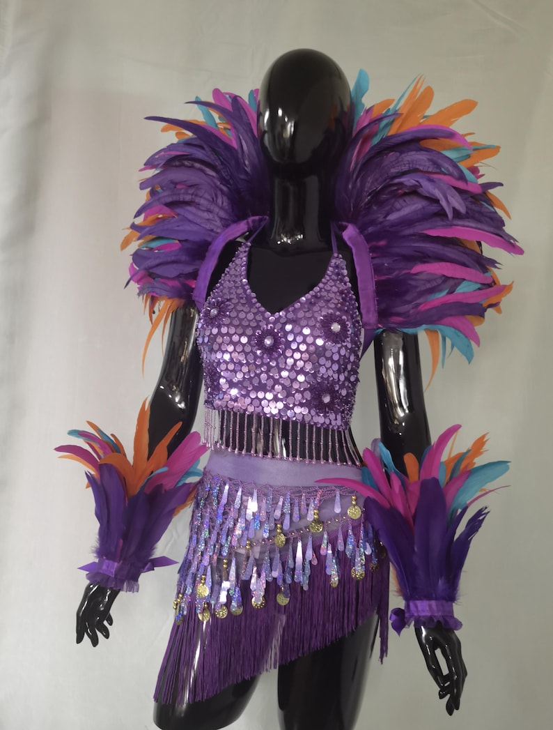 Carnival Costume/showgirl Outfit/ Stage Show Costume/ Rave Outfit/ Las ...