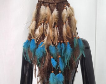 Boho Gypsy Feather Headband
