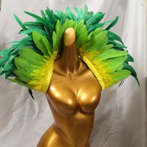 Déguisement plume/Costume rave de carnaval image 6