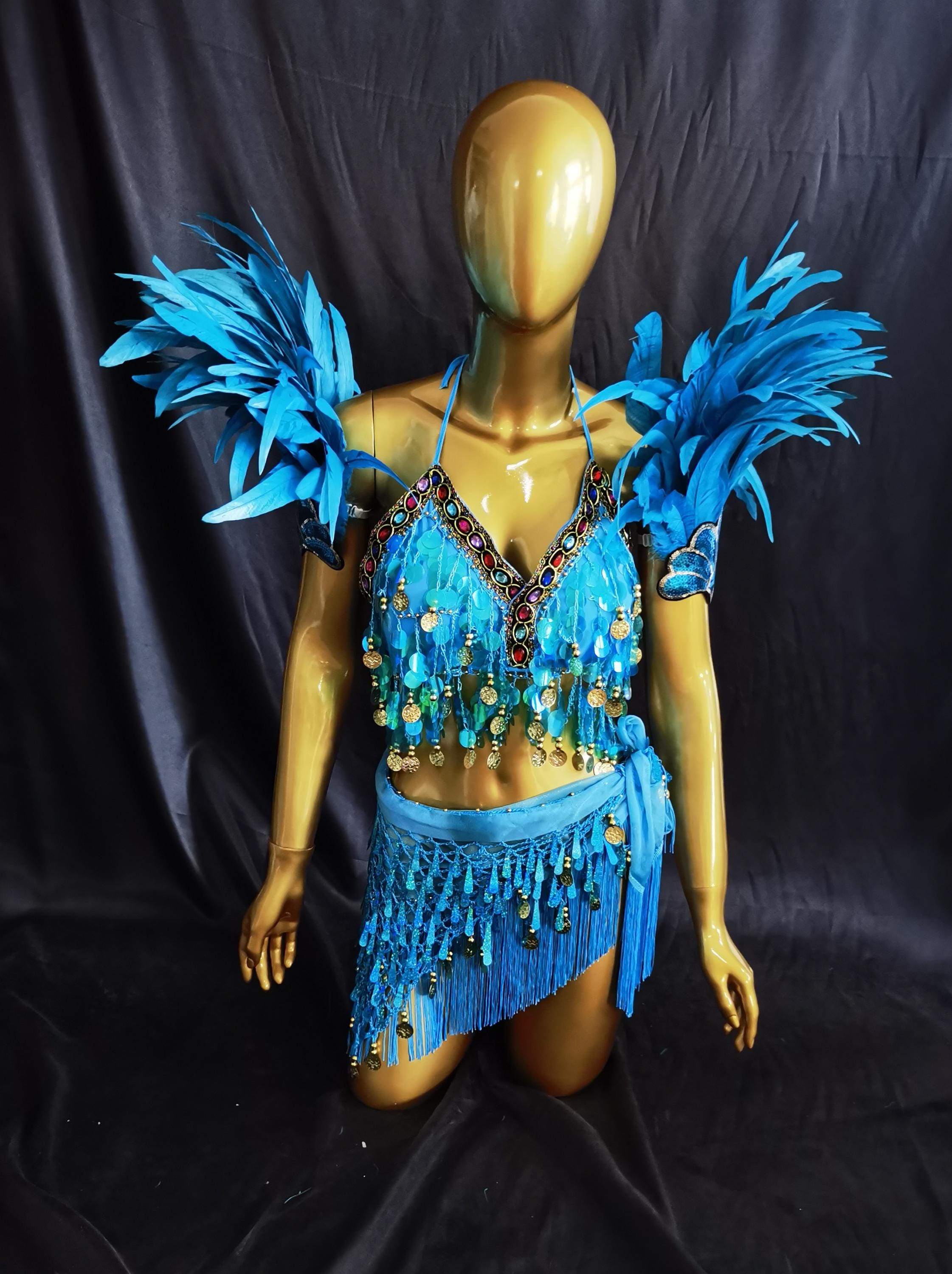 Carnival Costume/showgirl Outfit/ Stage Show Costume/ Rave Outfit/ Las ...