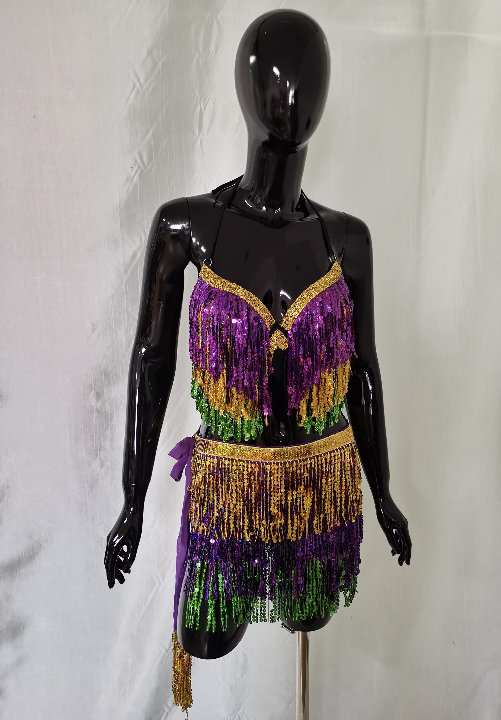 Royal Blue Carnival Costume/showgirl Outfit/ Stage Show Costume/ Rave ...